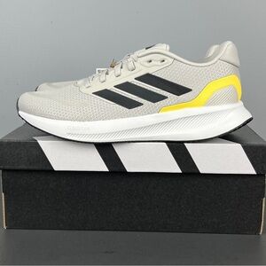 Adidas Runfalcon 5 Women's Running Shoes Gray Black White Athletic Sneakers